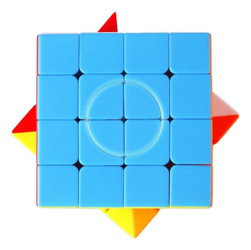 Cubo Mágico Circular 4x4 Shengshou Crazy Cubo 1.0