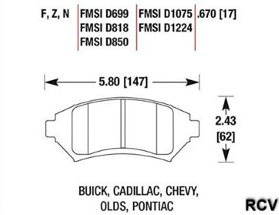 Balatas Disco  Delantera Para Pontiac Montana   2005