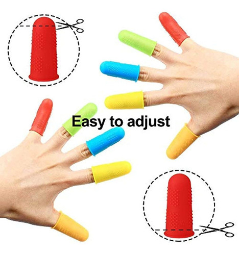 A 18 Pcs Protectores Silicona For Dedos For Pegamento Resina
