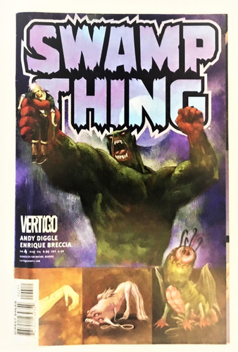 Swamp Thing (2004 4th Series) 4 Diggle Breccia Ingles