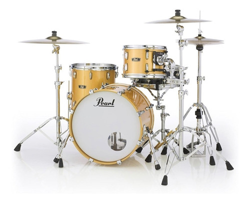 Batería Pearl Wood Fiberglass Fw923xp 3 Cuerpos Bombo 22''