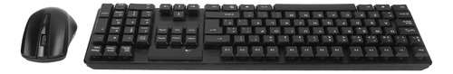 Conjunto De Teclado E Mouse Sem Fio Combo 2.4g Silent Portab