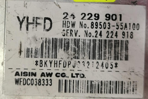 Computadora De Transmision Saturn Ion 2.2lts 2003-2005 (Usado)