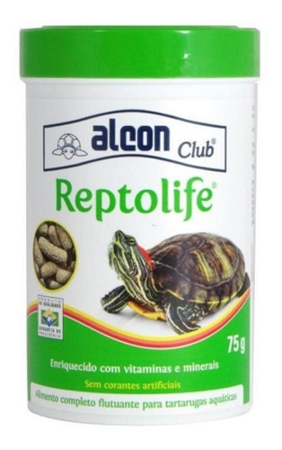 Ração Alcon Reptolife Para Tartarugas E Répteis 75g