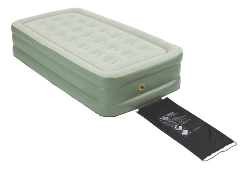Colchón De Aire Supportrest Doble Altura Para Interiores Y E Verde