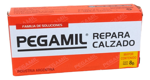 Adhesivo Repara Calzado Pegamil X 8 Grs