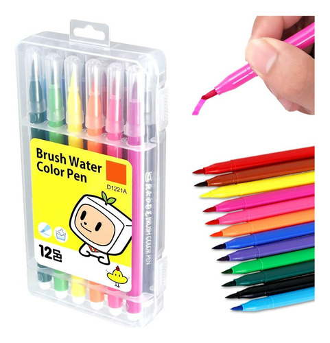 Lápices Acrílicos Marcadores 12 Colores Acrylic Paint Marker