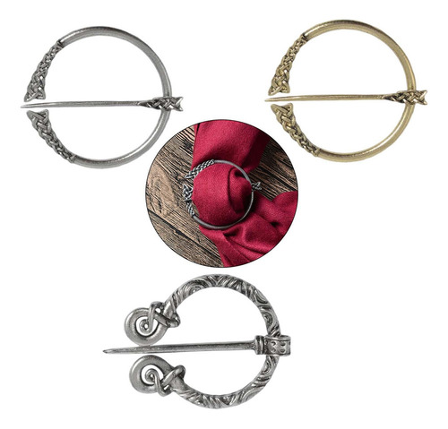 Mz Broche Bufanda Abrigo Chal Alfiler Joyería Medieval