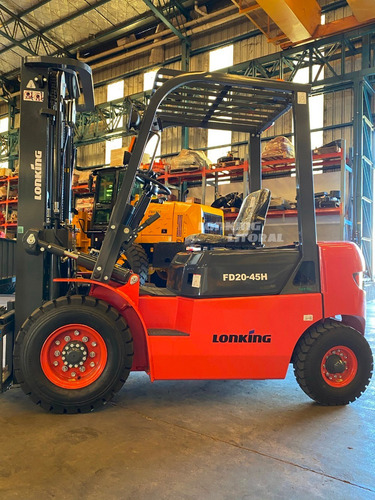 Imagen 4 de 13 de Autoelevador Lonking 2500 Kg Torre Triple 4,5 Mt Desplazador