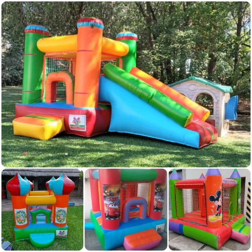 Alquiler Inflables Chicos Plaza Blanda Metegol Minipooltejo