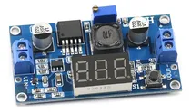 Comprar Modulo Voltaje Ajustable Con Voltimetro Lm2596 Step Down