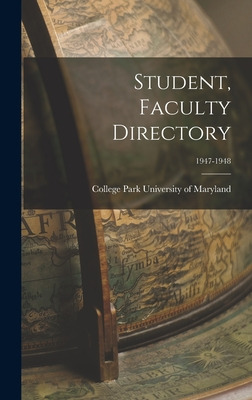 Libro Student, Faculty Directory; 1947-1948 - University ...
