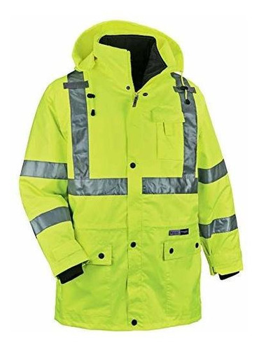 Glowear 8385 Ansi Chaqueta Reflectante Visibilidad 4 1