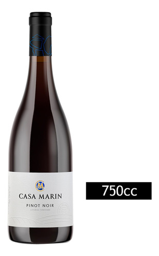 Vino Premium Casa Marín Litoral Pinot Noir 750cc