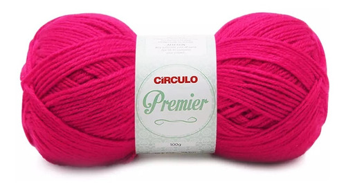 Fio Premier Circulo 100g Tex 353 283mts 100% Acrílico Cor 0390- Magenta