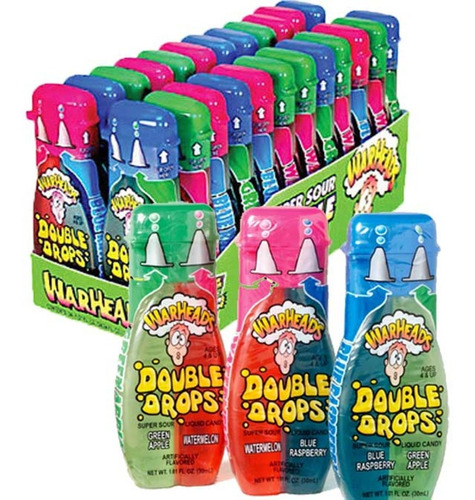 Dulces Americanos Importados Warheads® Double Drops X 24