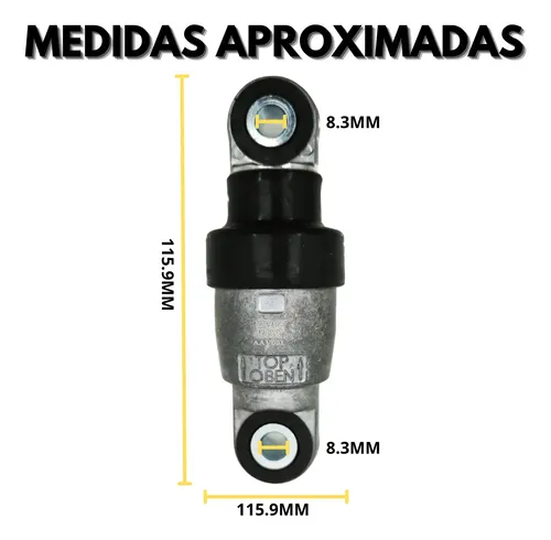 Tensor Amortecedor Correia Alternador Toyota Corolla 1.8 16v