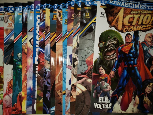 Universo Dc Renascimento Superman Action Comics 1 A 15 Excel