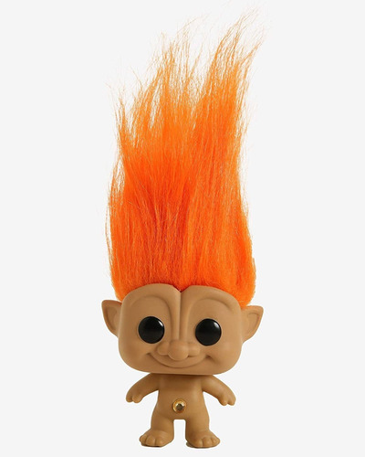 Funko Pop! Trolls: - Naranja Troll, Multicolor