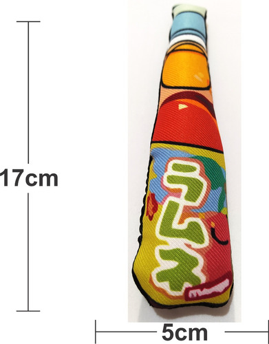 Cojin Decorativo De Ramune Naranja Orenji Kawaii Japon