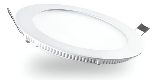 Foco Led Emb.redondo 12w 6500k Ip40 Enerlux