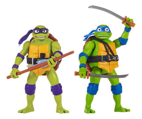 Tmnt Movie Leonardo Y Donatello Bandai