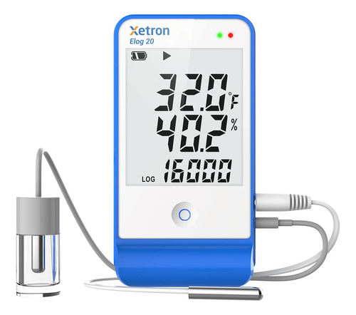 Xetron Registrador De Datos De Temperatura Elog20, Grabadora