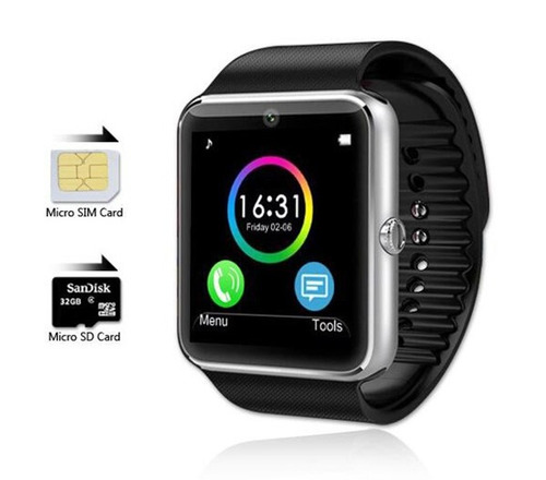 Reloj Celular Smartwatch  Gt08 Bluetooth C/camara-chip-micro