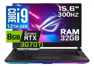 Asus Rog Scar 15 Core I9 12900h 32ddr5 1tssd Rtx3070ti 15.6'