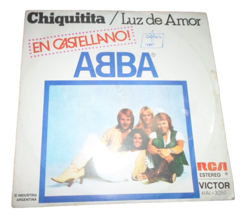 Abba - Chiquitita * Simple Vinilo