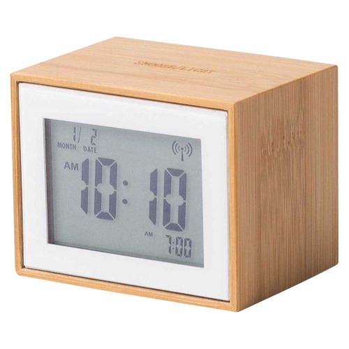 Lexon Reloj Bamboo Clock