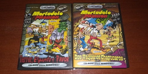 Imagen 1 de 5 de Juego Pc Mortadelo Y Filemón Físico Original