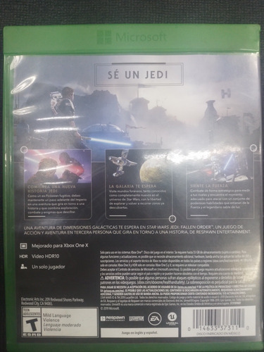 Jedi Fallen Orden Xbox One (Usado)