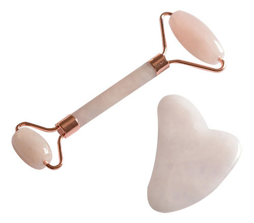 Juego De Piedras Jade Roller Gua Sha De Alta Calidad Para Ra