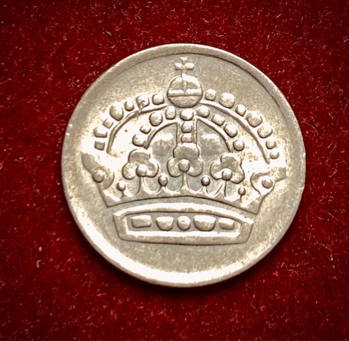 Moneda 10 Ore Suecia 1957 Km 823 Plata 0.400 Corona