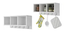 Comprar Nicho Triplo Cozinha Decora Quarto Sala Cozinha Cu002F Ganchos