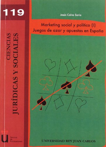 Libro Marketing Social Y Político I Juegos De Azar Y Apuesta