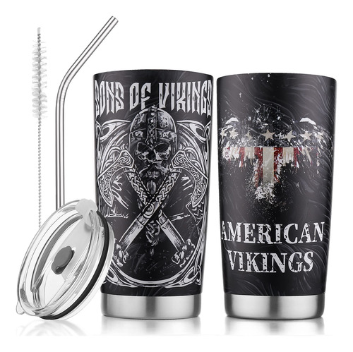 20oz Hijos Personalizados De Viking Coffe  B0bw3cl7sg_220424