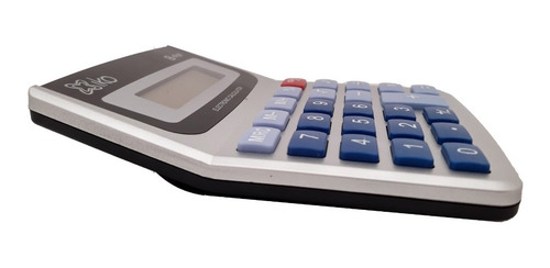 Imagen 4 de 7 de Calculadora Electronica 8 Digitos Gris Escuelas Oficina