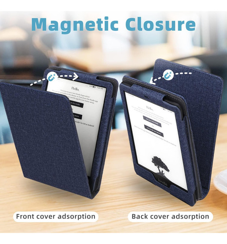 Walnew Flip Case Para 6.8 Kindle Paperwhite 11th Generation