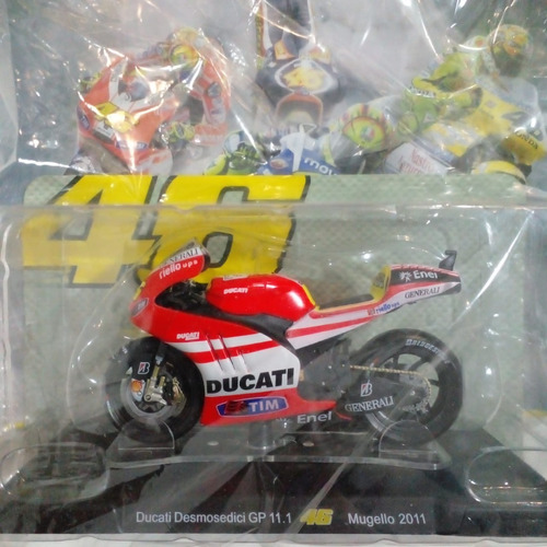 Colección Motos Valentino Rossi  22. Ducati Desmosedici Gp11