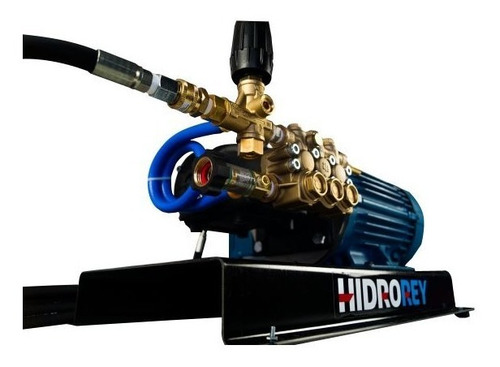 Imagen 3 de 10 de Hidrolavadora Ind. 5hp Trifásica 2500psi Cabezal Italiano