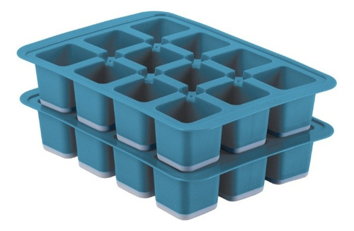 2 Molde De Hielos Flex Betterware - Cap 12 Hielos Estándar
