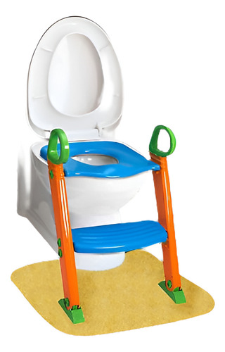 Entrenador Wc Potty Asiento Silla Niños Niño Con Escalera In