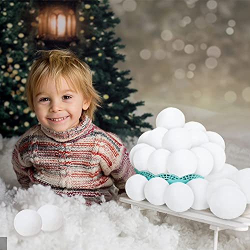 Pack De 48 Bolas De Nieve Artificiales, Bolas De Nieve ...