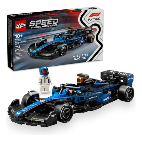 Lego® Speed Champions Auto De Carreras Williams Racing Fw46 F1® 77249; Kit De Vehículo Armable