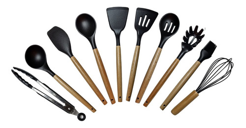 Utensílios Domésticos Colher Silicone Espatula Escumadeira