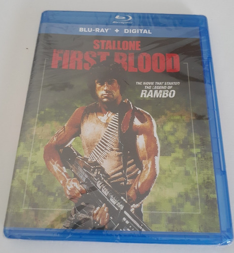 Rambo:  First Blood Blu-ray Nuevo Original