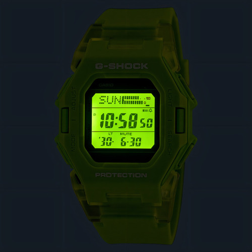 Reloj Casio Moda Modelo: Gd-b500s-3cr Correa Amarillo