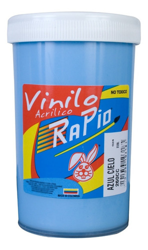 Vinilo Rapid Acrílico X 260 Cc Paquete X 3 Und